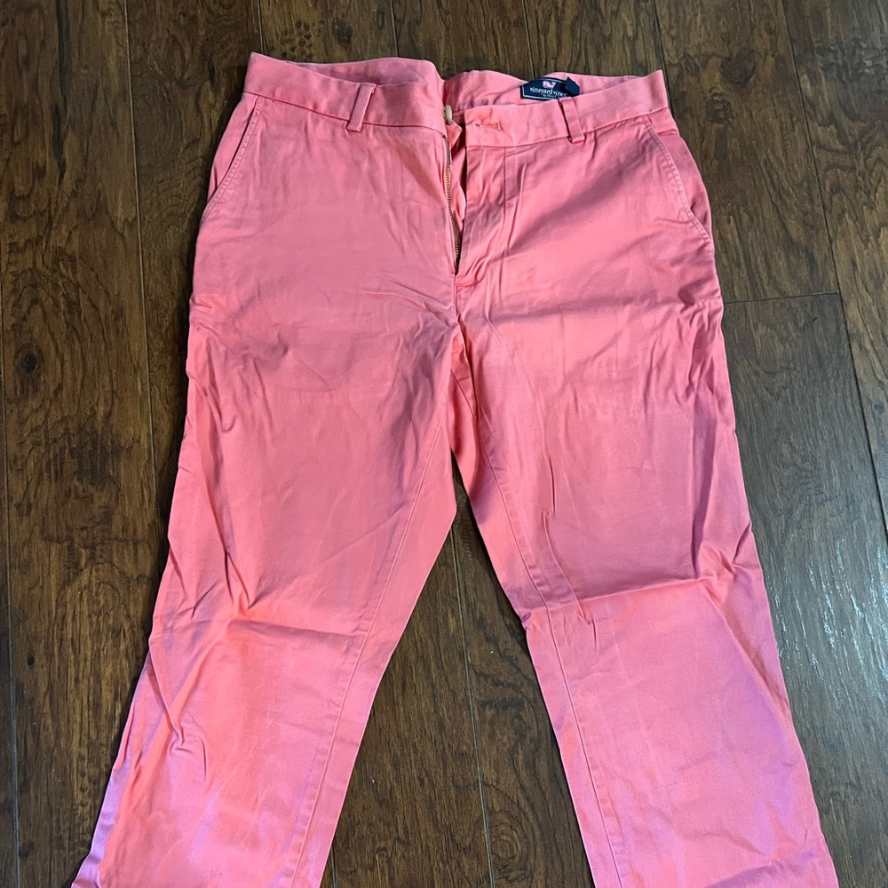 Vineyard Vines breaker pant 32x30 coral colour